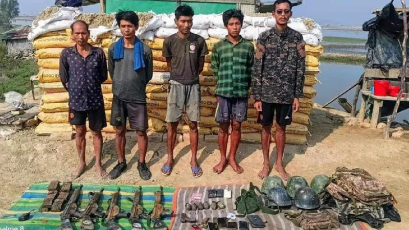 ফের বাংলাদেশে প্রবেশ করলো মিয়ানমার সীমান্তরক্ষী 